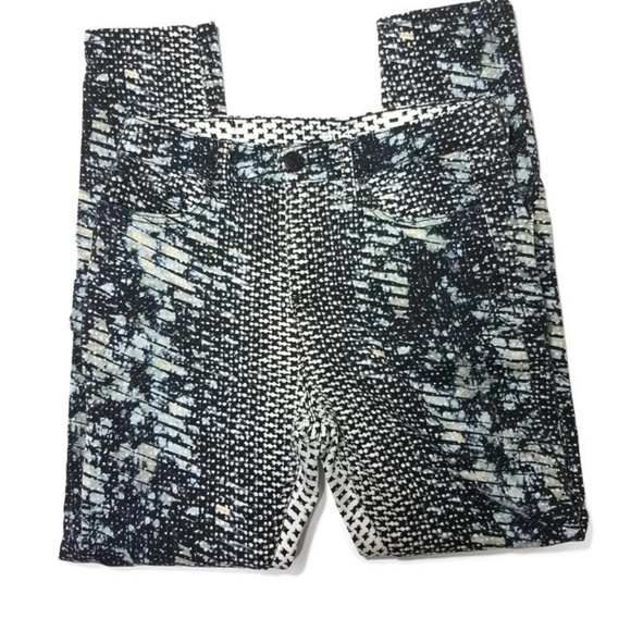 BDG HIgh Rise Jeans Twig Ankle Print 28W 29L UO - Picture 1 of 7